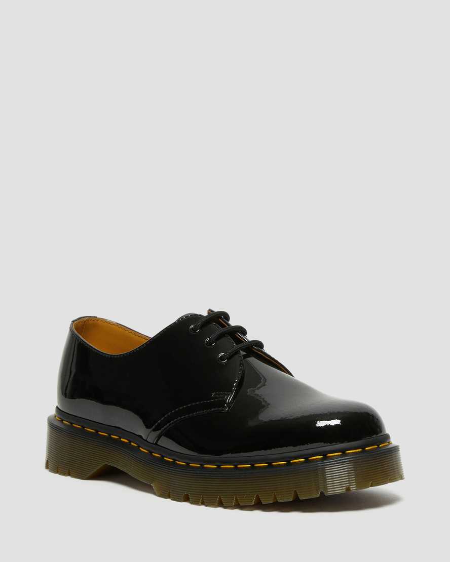 Dr. Martens 1461 Bex Patent Lær Oxford Sko Herre Svart [9738YVDZS]